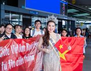Hoa hậu Nguyễn Ngọc Trang chính thức lên đường dự thi Mrs Globe 2024