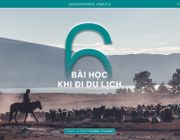 6 bài học khi đi du lịch