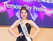 Hoa hậu Ngọc Trang được chồng tháp tùng đến Mrs. Globe 2024