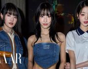 Nhan sắc Châu Á phủ sóng Front Row Miu Miu Thu Đông 2024