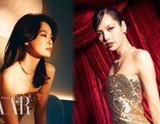 Lisa (BLACKPINK) và Tân Chỉ Lôi đụng váy Oscar De La Renta