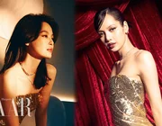 Lisa (BLACKPINK) và Tân Chỉ Lôi đụng váy Oscar De La Renta