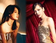 Lisa (BLACKPINK) và Tân Chỉ Lôi đụng váy Oscar De La Renta