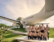 Biệt thự máy bay nghỉ dưỡng độc đáo ở Bali