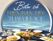 Biển cả trên bàn tiệc tại nhà hàng Thai Village