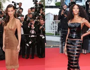 Bella Hadid, Naomi Campbell lăng-xê váy xuyên thấu thảm đỏ LHP Cannes
