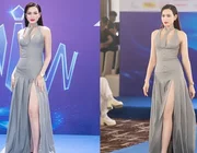 Đỗ Hà trưng trổ đôi chân đẹp nhất làng Hoa hậu, nhan sắc "cực cuốn" khi làm giám khảo Mr World Vietnam