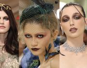 Phong cách trang điểm Goth chiếm lĩnh thảm xanh Met Gala 2024