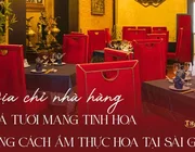 Nhà hàng bào ngư vi cá Thai Village giao hàng tận nơi