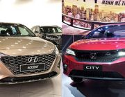 Khác biệt giữa Honda City RS và Hyundai Accent 2024 1.5 AT Cao cấp