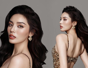 Hoa hậu Kỳ Duyên lộ diện áp đảo dàn thí sinh Miss Universe Vietnam