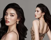 Hoa hậu Kỳ Duyên lộ diện áp đảo dàn thí sinh Miss Universe Vietnam