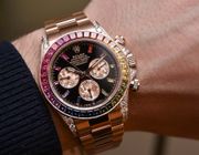 3,5 triệu USD cho đồng hồ Rolex 'cầu vồng' đầu tiên