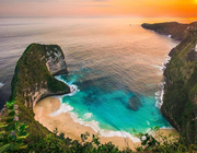Bãi biển đẹp thứ hai của châu Á, được ví như đuôi khủng long dẫn đến biển xanh giữa lòng Bali