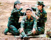 Sao nhập ngũ tập 4: Cõng thương binh 75kg, Uyển Ân được tuyên dương