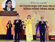 CEO Lê Hồng Thủy Tiên – Nữ lãnh đạo IPPG được vinh danh Top 10 “Bông Hồng Vàng Việt Nam 2025”