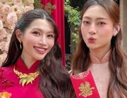 Dàn phù dâu toàn người đẹp của Chế Nguyễn Quỳnh Châu