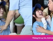 Nam MC bị chỉ trích dữ dội vì chạm ngực nữ trợ lý