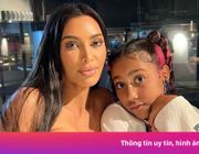 Con gái Kim Kardashian gây chú ý