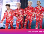 HIEUTHUHAI lui về sau trong concert Anh trai cuối cùng