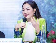 Hoa hậu Hoàng Thanh Nga rạng rỡ với phong cách thời trang quyến rũ, thanh lịch