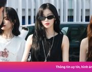 Đàn em BlackPink mặc gợi cảm khi tới TP.HCM