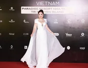 Phong cách thời trang dạ hội quyến rũ của Hoa hậu Hoàng Thanh Nga