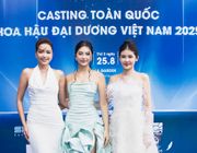Hoa hậu Ngọc Châu, Ngân Anh, Thu Uyên tuyển chọn thí sinh cho Hoa hậu Đại dương Việt Nam 2025
