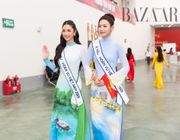 Hoa hậu hoàn vũ Phương Linh và Á hậu Cẩm Ly đảm nhận vai trò Đại sứ Du lịch – Văn hóa tỉnh Khánh Hòa tại Triển Lãm Thành Tựu