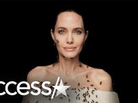 Angelina Jolie chụp hình cùng ong mà không cần mặc đồ bảo hộ