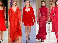 Màu "Đỏ" luôn thống trị sàn thời trang qua các mùa mốt