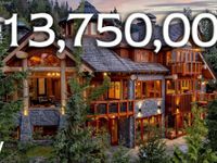 Bên trong nhà gỗ trượt tuyết Whistler Luxury 13,750,000  đô la.