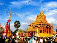 Mừng Tết năm mới 2023 của đồng bào Khmer ở Vĩnh Long