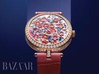 Xem giờ bằng cách đếm hoa nở với đồng hồ Lady Arpels Heures Florales