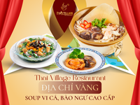 Thai Village Restaurant: Địa chỉ vàng Soup vi cá, bào ngư cao cấp