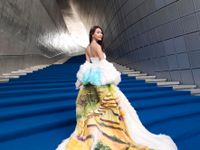 Diệp Linh Châu mang bản sắc Việt tới vị trí Front-Row tại tuần lễ thời trang Hàn Quốc