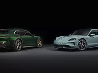 Porsche Taycan Turbo S 2025 ra mắt với công suất tiệm cận siêu xe