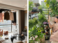 Người giàu hô biến ban công thành vườn chill, còn người nghèo tận dụng để phơi quần áo
