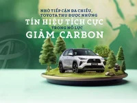 Nhờ tiếp cận đa chiều, Toyota thu được những tín hiệu tích cực trong nỗ lực giảm carbon