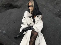 Phối đồ cùng găng tay da theo thẩm mỹ thời trang "Mob Wife"