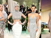 Xu hướng đầm ánh bạc càn quét thảm đỏ Met Gala 2024