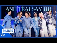 Dàn anh trai trổ tài hát chay cực đỉnh tại Anh Trai Say Hi