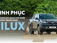 Chinh phục những cung off-road khó quên cùng 'người hùng' Hilux
