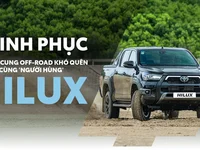 Chinh phục những cung off-road khó quên cùng 'người hùng' Hilux