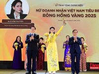 CEO Lê Hồng Thủy Tiên – Nữ lãnh đạo IPPG được vinh danh Top 10 “Bông Hồng Vàng Việt Nam 2025”