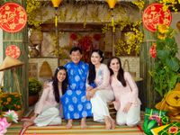 Doanh nhân Thuỷ Tiên tươi trẻ sánh đôi với con gái