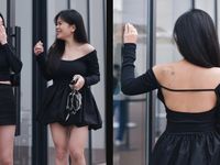 Diện váy ngắn, chẳng lo lắng