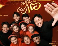 Trấn Thành và dàn cast Nhà Bà Nữ chúc Tết đến khán giả