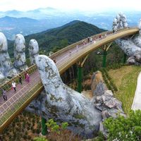 Cầu Vàng được hai “ông lớn” giới truyền thông quốc tế chọn vào top ảnh ấn tượng 2018