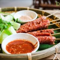 nem chua nướng